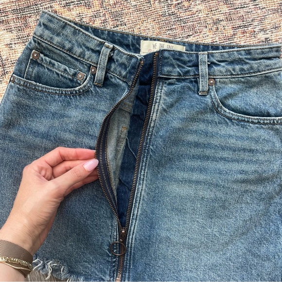 We The Free Mini Jean Skirt - Picture 3 of 4